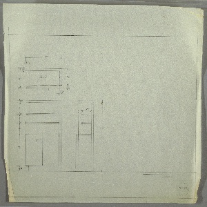 Drawing, Cabinet, February 1933