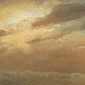 Drawing, Cloud Studies, 1865