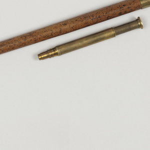 Cane With Microscope