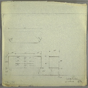 Drawing, Sideboard, early 20th century