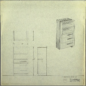 Drawing, Cabinet, early 20th century