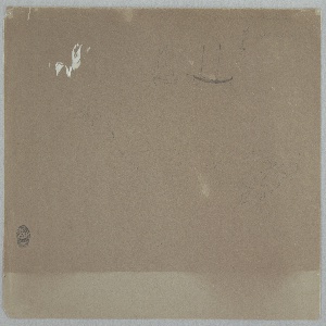 Drawing, Ships, landscape, iceerg, Labrador; Verso: Icebergs, June or July 1859
