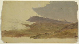 Drawing, Chimborazo and Carihuairazo, Ecuador