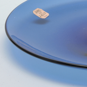 Cobalt blue Platter, 1924–26