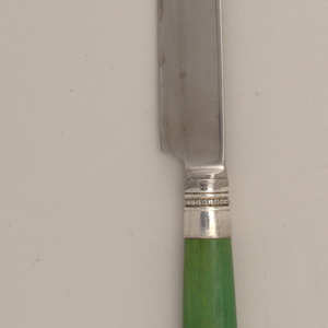 Knife
(e,f) Fork (England), late 18th century