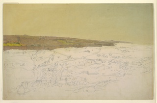 Drawing, Jerusalem from the Mount of Olives, Part Two, March 27-31, 1868