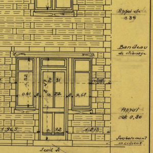 Drawing, Design for a Mass-Operational House Designed by Hector Guimard, Lintel Designs, October 1920