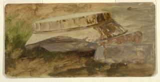 Drawing, Fragment of the Parthenon, Athens, Greece