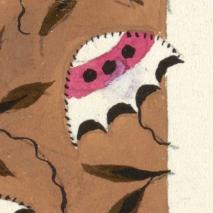 Drawing, Floral design for printed textile, 1800–1818
