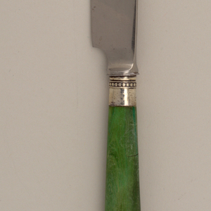Knife
(e,f) Fork (England), late 18th century