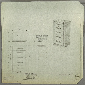 Drawing, Chest of Drawers, 1830s