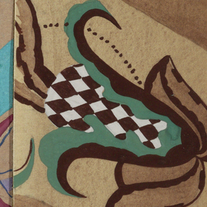 Drawing, Textile Design:  Venusgärtgen [Venus