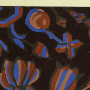Drawing, Textile Design: Nero, 1911–14