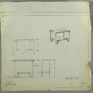 Drawing, End Table, ca. 1929–30