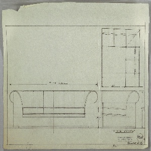 Drawing, Sectional Seating
