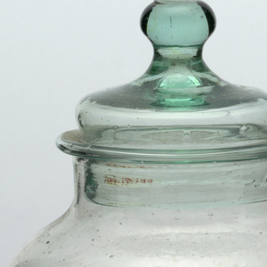 Jar And Cover (possibly Italy)