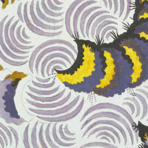Drawing, Floral design for printed textiles, 1800–1818