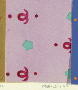 Drawing, Textile Design:  Menuett [Minuet], designed 1920–21