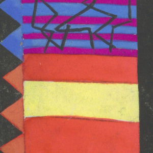 Drawing, Textile Design: Schweden (Sweden), 1924