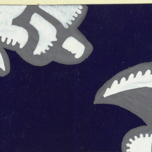 Drawing, Textile Design: Distel (Thistle), 1910–17