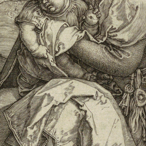 Print, The Virgin Sitting by a Wall, 1514