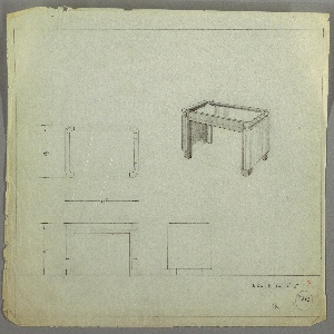 Drawing, Coffee Table, ca. 1930