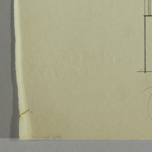 Drawing, Plan and scheme for office space, June 12, 1953