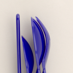 "Colorings" Cutlery And Holder, ca. 1986