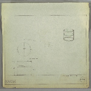 Drawing, Table, Round, ca. 1934–35