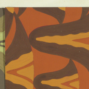 Drawing, Löwe: persimmon, apricot, 1910–11