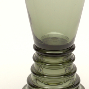 German green glass series Vase, ca. 1890
