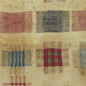 Darning Sampler (unfinished) (Northern Germany), 19th century