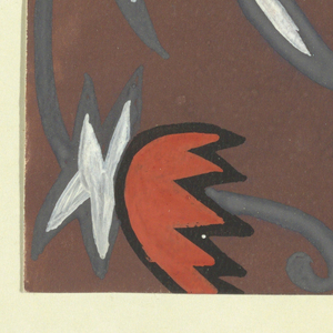 Drawing, Textile Design: Germania, 1916–17