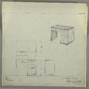 Drawing, Desk, September 30, 1933