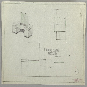 Drawing, Design for Vanity