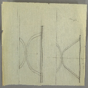 Drawing, Table with U-Shaped Legs