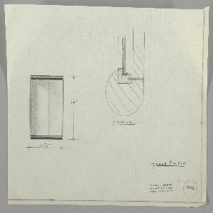Drawing, Design for a Rectangular Mirror