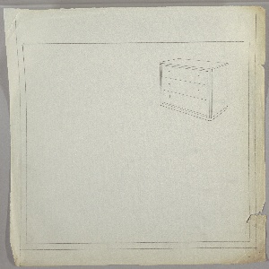 Drawing, Chest: No Pulls, ca. 1930s