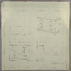 Drawing, Chest of Drawers (Three), ca. 1930s