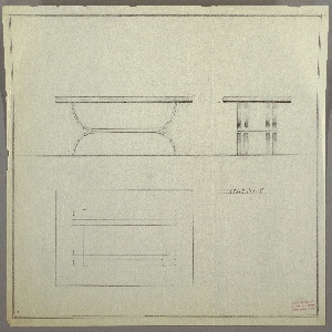 Drawing, Table: Two Designs, ca. 1930s