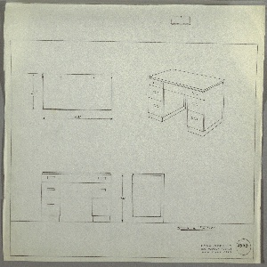 Drawing, Desk, ca. 1930s