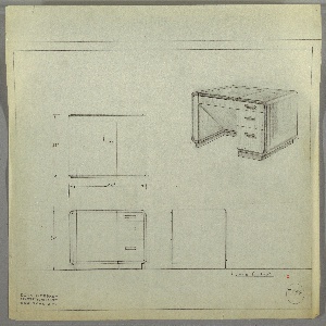 Drawing, Desk, ca. 1930s