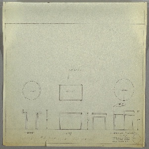 Drawing, End Table: Three Versions