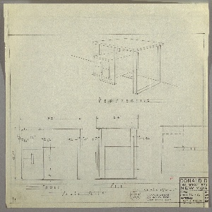 Drawing, Desk, October 30, 1931