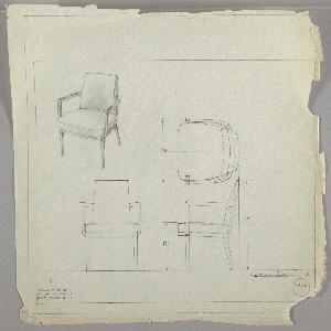 Drawing, Armchair, 1930s