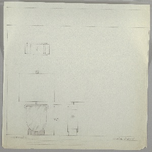 Drawing, Table Lamp, early 20th century