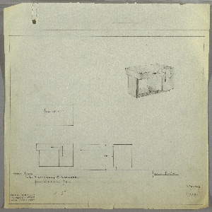 Drawing, End Table, ca. 1930s
