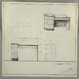 Drawing, Desk, ca. 1930s