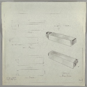 Drawing, Drawer Pull, early 20th century