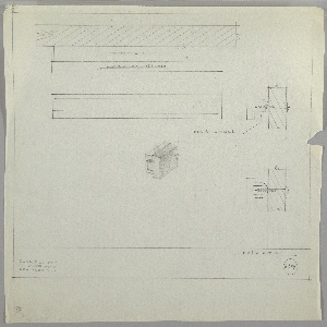 Drawing, Drawer Pull, early 20th century